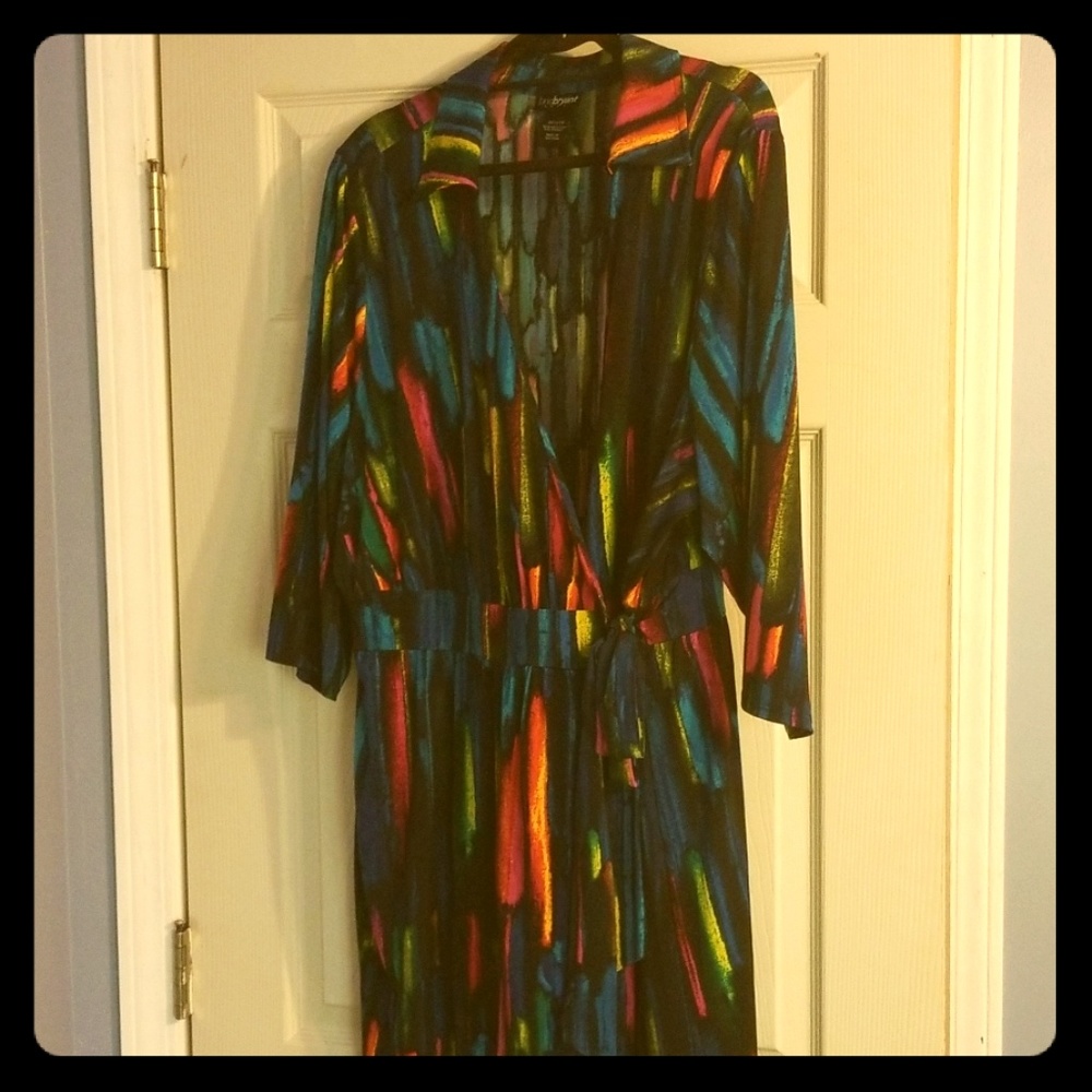 Lane Bryant wrap dress
